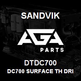DTDC700 Sandvik DC700 SURFACE TH DRILL | AGA Parts