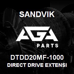 DTDD20MF-1000 Sandvik DIRECT DRIVE EXTENSION ROD 1000MM | AGA Parts