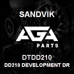 DTDD210 Sandvik DD210 DEVELOPMENT DRILL | AGA Parts