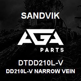 DTDD210L-V Sandvik DD210L-V NARROW VEIN AXESS DRILL | AGA Parts