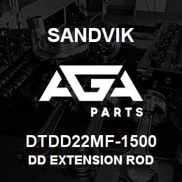 DTDD22MF-1500 Sandvik DD EXTENSION ROD | AGA Parts