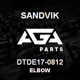 DTDE17-0812 Sandvik ELBOW | AGA Parts
