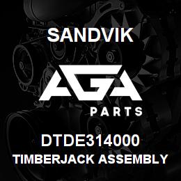 DTDE314000 Sandvik TIMBERJACK ASSEMBLY 1650 | AGA Parts