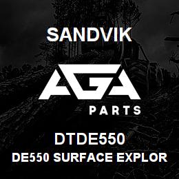 DTDE550 Sandvik DE550 SURFACE EXPLORATION DRILL | AGA Parts
