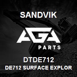 DTDE712 Sandvik DE712 SURFACE EXPLORATION DRILL | AGA Parts