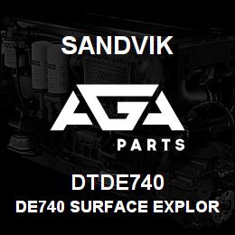 DTDE740 Sandvik DE740 SURFACE EXPLORATION DRILL | AGA Parts