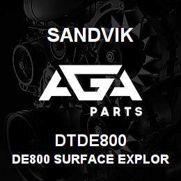 DTDE800 Sandvik DE800 SURFACE EXPLORATION DRILL | AGA Parts