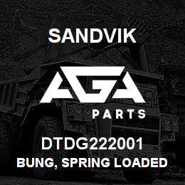 DTDG222001 Sandvik BUNG, SPRING LOADED SPREADER BAR | AGA Parts