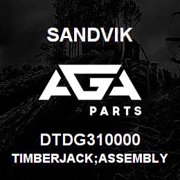 DTDG310000 Sandvik TIMBERJACK;ASSEMBLY S4000 1850 | AGA Parts
