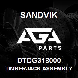 DTDG318000 Sandvik TIMBERJACK ASSEMBLY 1850 | AGA Parts