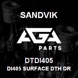 DTDI405 Sandvik DI405 SURFACE DTH DRILL | AGA Parts