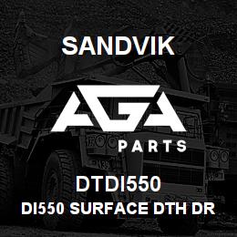 DTDI550 Sandvik DI550 SURFACE DTH DRILL | AGA Parts