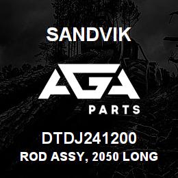 DTDJ241200 Sandvik ROD ASSY, 2050 LONG FEED CYLINDER | AGA Parts