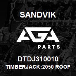 DTDJ310010 Sandvik TIMBERJACK;2050 ROOF BOLTER**TABUL | AGA Parts