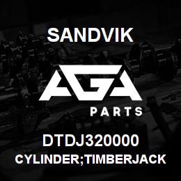 DTDJ320000 Sandvik CYLINDER;TIMBERJACK 2050**TABULATED | AGA Parts