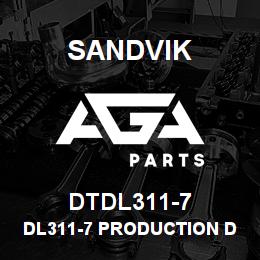 DTDL311-7 Sandvik DL311-7 PRODUCTION DRILL | AGA Parts