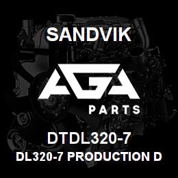 DTDL320-7 Sandvik DL320-7 PRODUCTION DRILL | AGA Parts
