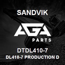 DTDL410-7 Sandvik DL410-7 PRODUCTION DRILL | AGA Parts