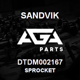 DTDM002167 Sandvik SPROCKET | AGA Parts
