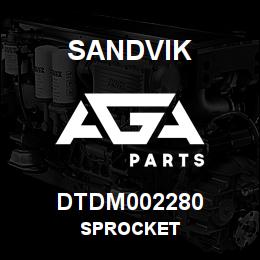 DTDM002280 Sandvik SPROCKET | AGA Parts