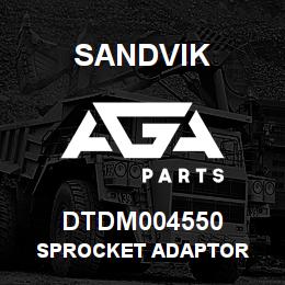 DTDM004550 Sandvik SPROCKET ADAPTOR | AGA Parts