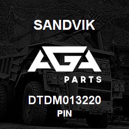DTDM013220 Sandvik PIN | AGA Parts