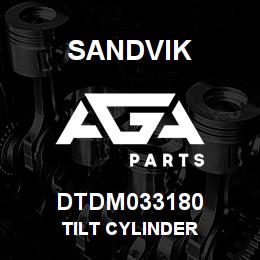 DTDM033180 Sandvik TILT CYLINDER | AGA Parts