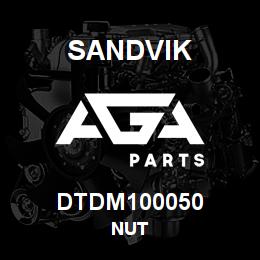 DTDM100050 Sandvik NUT | AGA Parts
