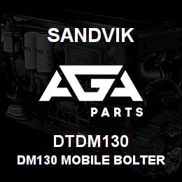 DTDM130 Sandvik DM130 MOBILE BOLTER | AGA Parts