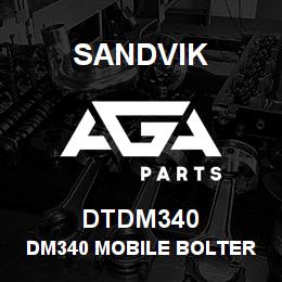 DTDM340 Sandvik DM340 MOBILE BOLTER | AGA Parts