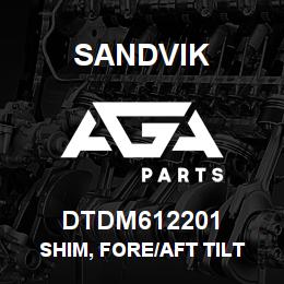 DTDM612201 Sandvik SHIM, FORE/AFT TILT CYLINDER | AGA Parts