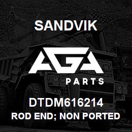 DTDM616214 Sandvik ROD END; NON PORTED TRAVERSE | AGA Parts