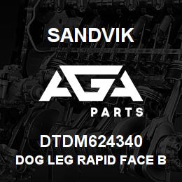 DTDM624340 Sandvik DOG LEG RAPID FACE BOLTER DZ700 | AGA Parts