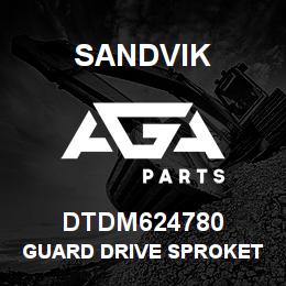 DTDM624780 Sandvik GUARD DRIVE SPROKET RAPID FACE | AGA Parts