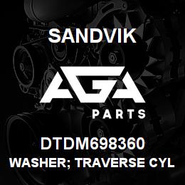 DTDM698360 Sandvik WASHER; TRAVERSE CYLINDER | AGA Parts