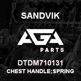 DTDM710131 Sandvik CHEST HANDLE;SPRING LOADED STAINLESS | AGA Parts
