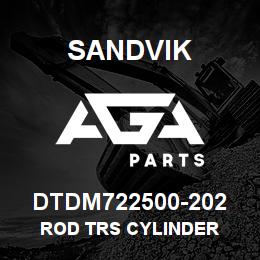 DTDM722500-202 Sandvik ROD TRS CYLINDER | AGA Parts
