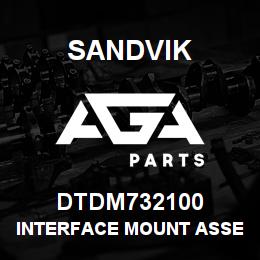 DTDM732100 Sandvik INTERFACE MOUNT ASSEMBLY;L/HAND | AGA Parts