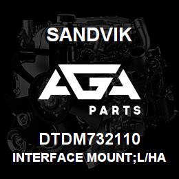 DTDM732110 Sandvik INTERFACE MOUNT;L/HAND | AGA Parts