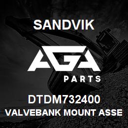 DTDM732400 Sandvik VALVEBANK MOUNT ASSEMBLY | AGA Parts