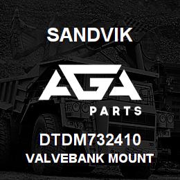 DTDM732410 Sandvik VALVEBANK MOUNT | AGA Parts