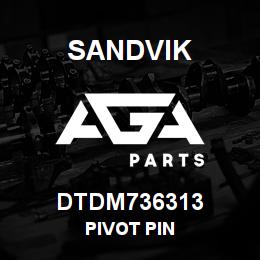DTDM736313 Sandvik PIVOT PIN | AGA Parts