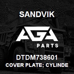 DTDM738601 Sandvik COVER PLATE; CYLINDER ACCESS | AGA Parts