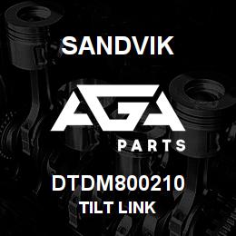 DTDM800210 Sandvik TILT LINK | AGA Parts