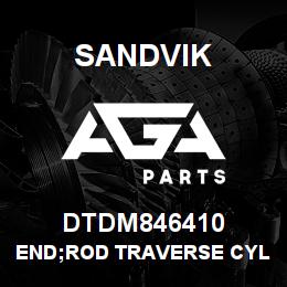 DTDM846410 Sandvik END;ROD TRAVERSE CYL NON PORTED | AGA Parts