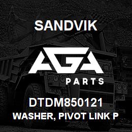 DTDM850121 Sandvik WASHER, PIVOT LINK PIN, TILT CLEVIS | AGA Parts