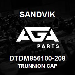 DTDM856100-208 Sandvik TRUNNION CAP | AGA Parts