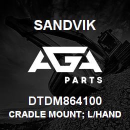 DTDM864100 Sandvik CRADLE MOUNT; L/HAND | AGA Parts