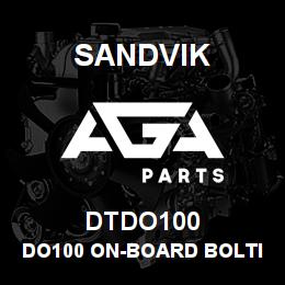 DTDO100 Sandvik DO100 ON-BOARD BOLTING SYSTEM | AGA Parts
