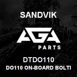 DTDO110 Sandvik DO110 ON-BOARD BOLTING SYSTEM | AGA Parts